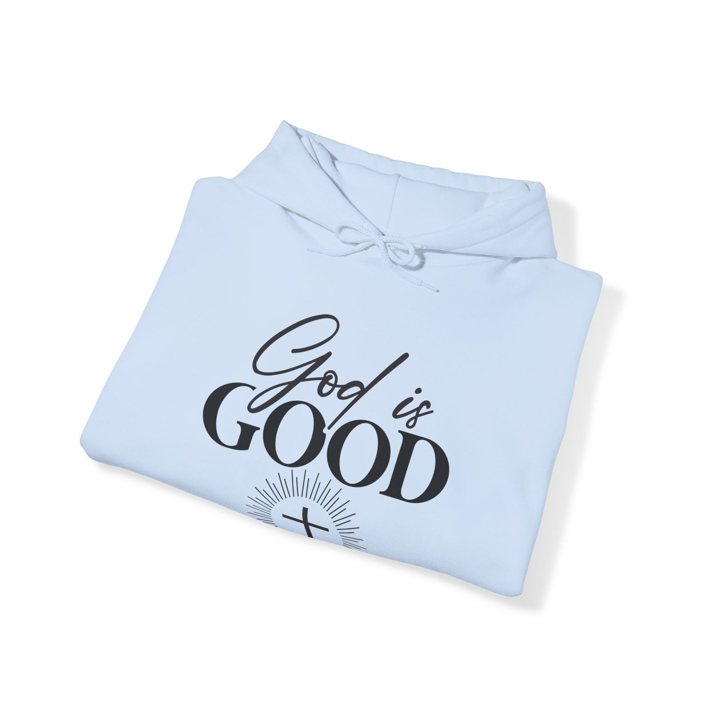 God is Good Unisex Heavy Blend™ Hooded Sweatshirt