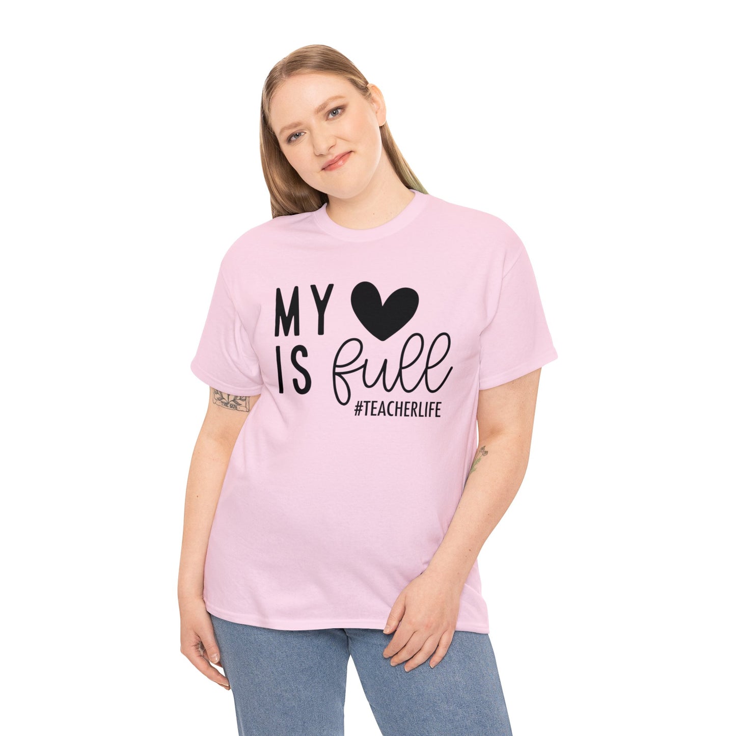 Teacher Life Unisex Heavy Cotton Tee