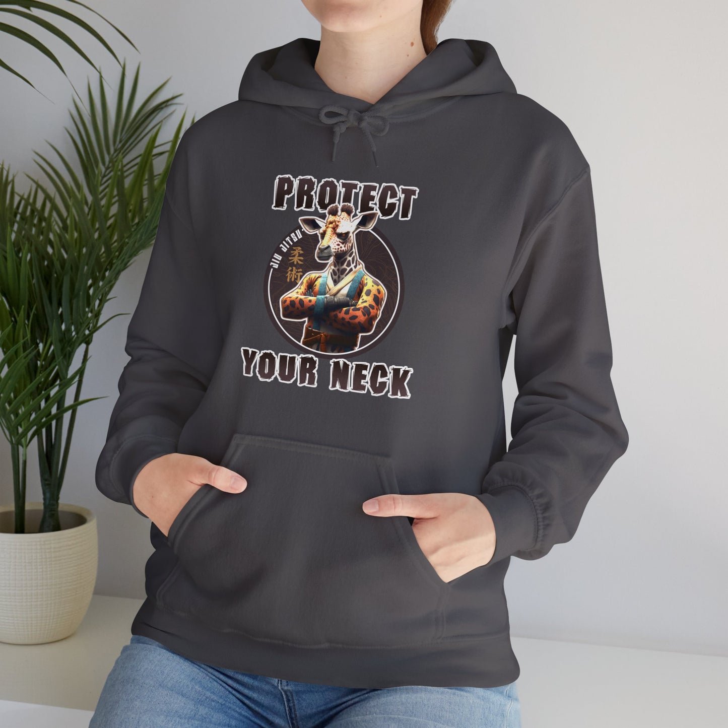 Protect Your Neck Unisex Heavy Blend™ Hooded Sweatshirt