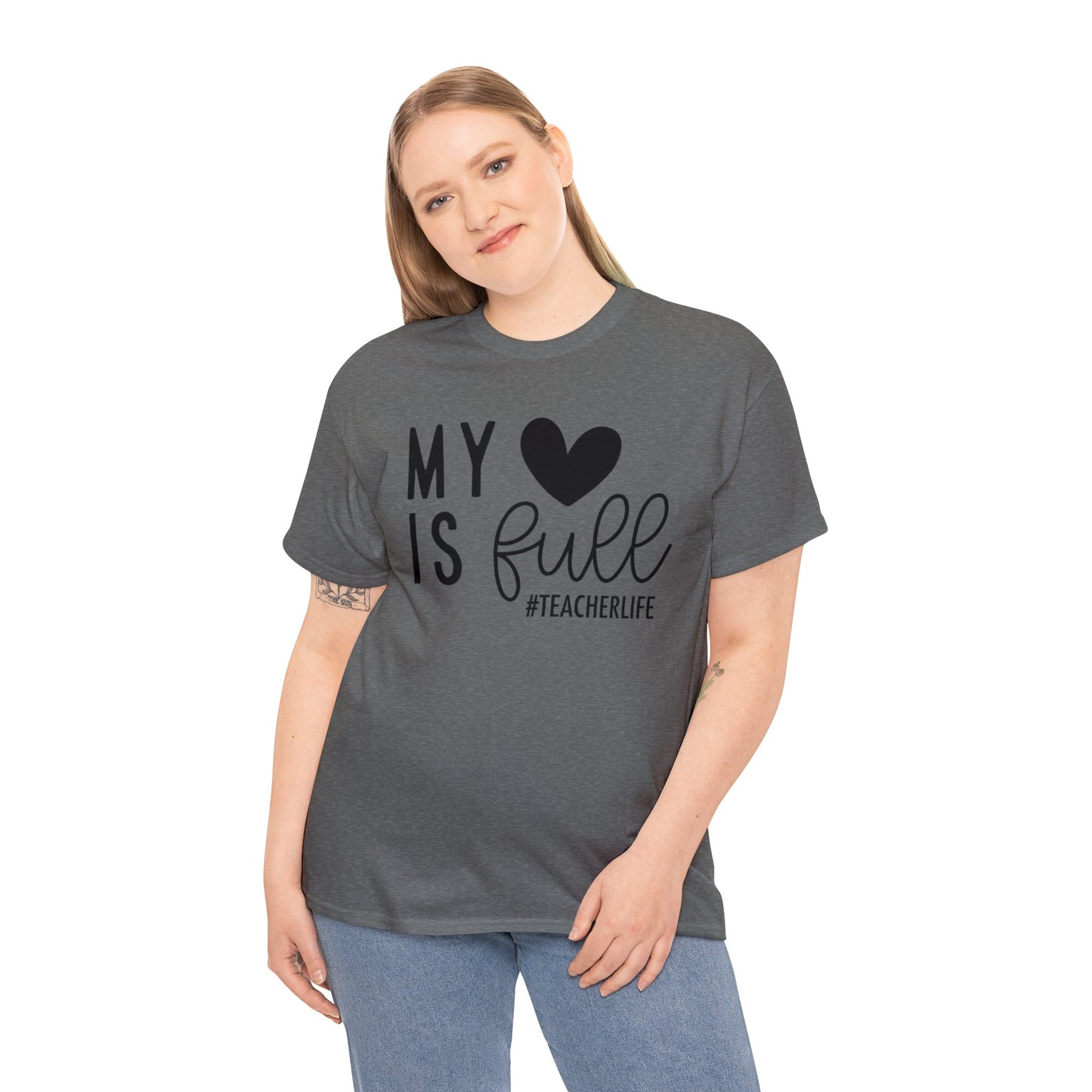 Teacher Life Unisex Heavy Cotton Tee