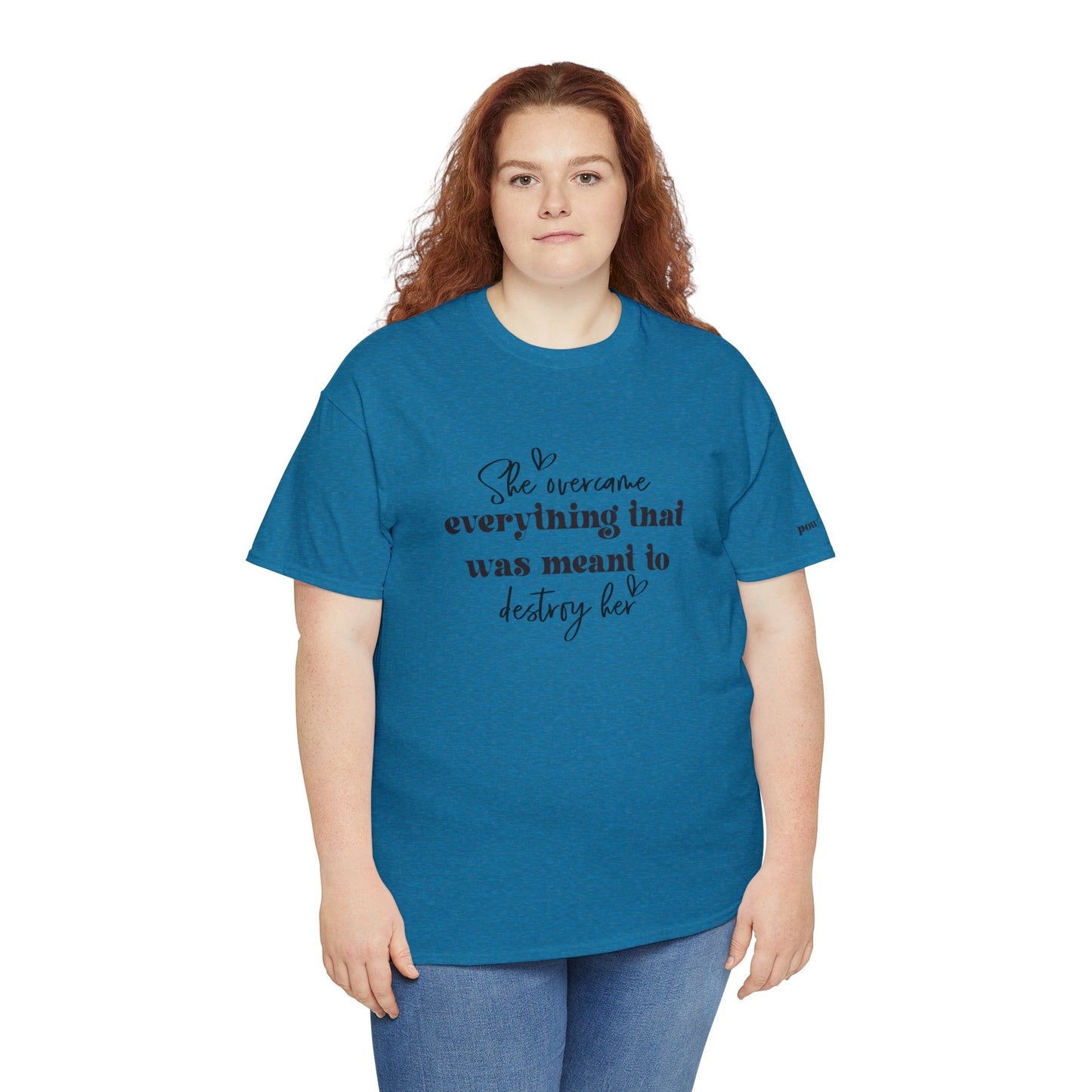 PowHERful Unisex Heavy Cotton Tee