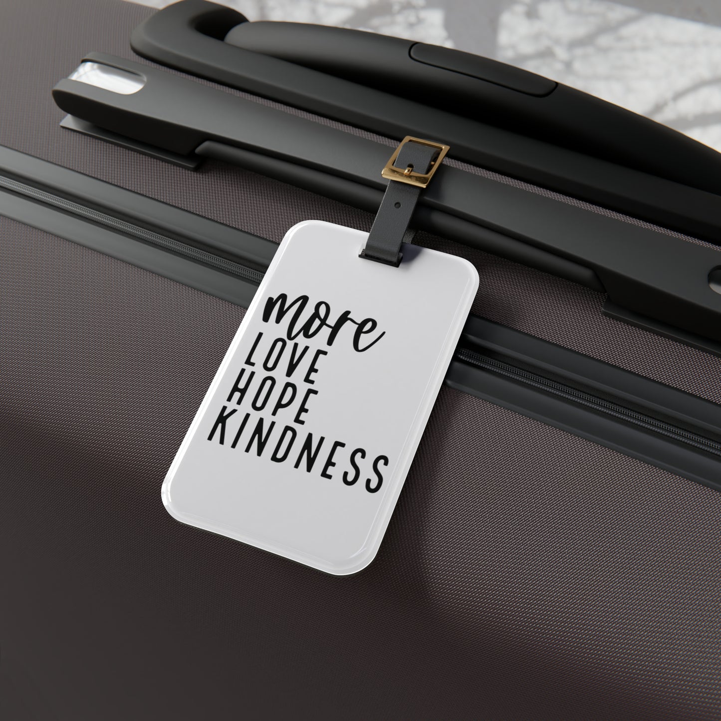 MORE Luggage Tag