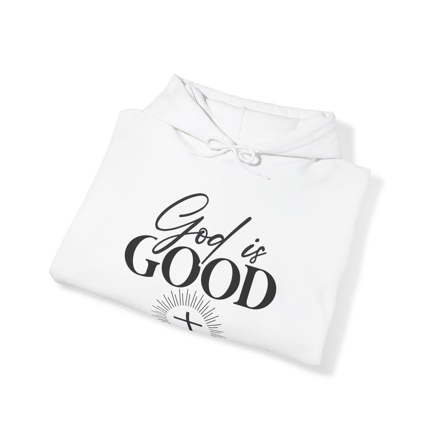 God is Good Unisex Heavy Blend™ Hooded Sweatshirt