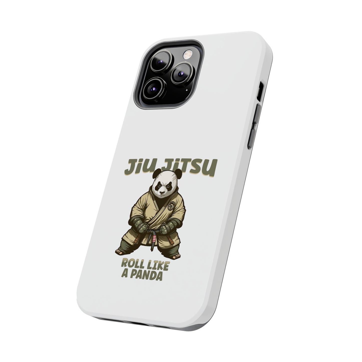 Jiu Jitsu Roll like a Panda Tough Phone Cases