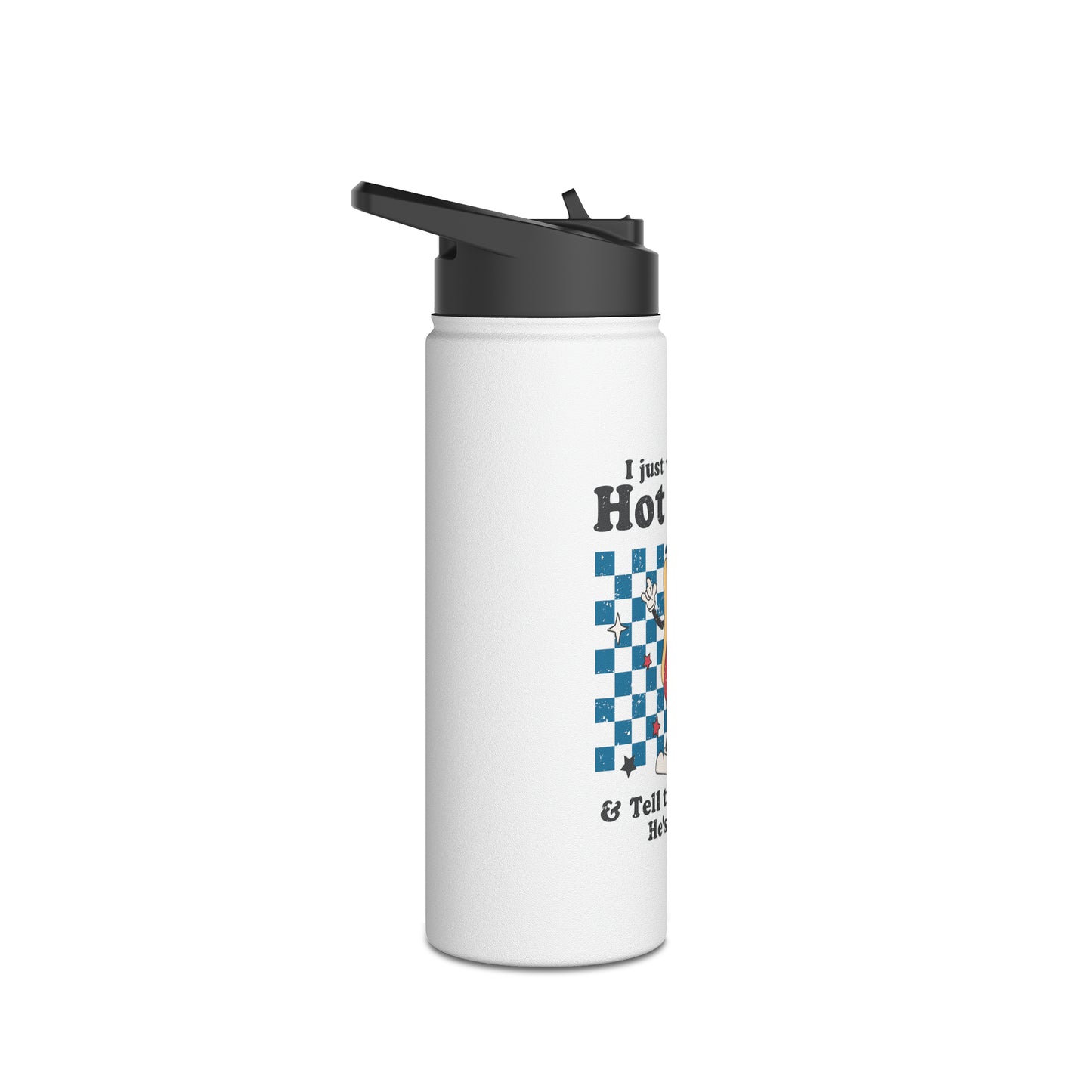 Blind Ump Stainless Steel Water Bottle, Standard Lid
