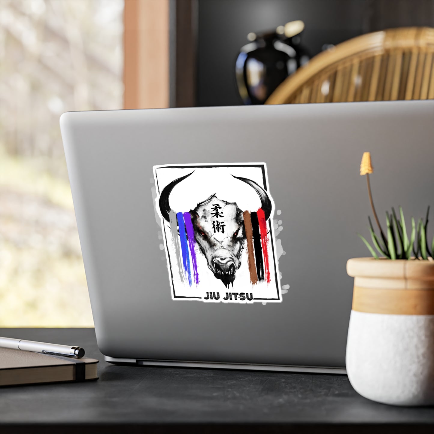 Bull Kiss-Cut Vinyl Decals