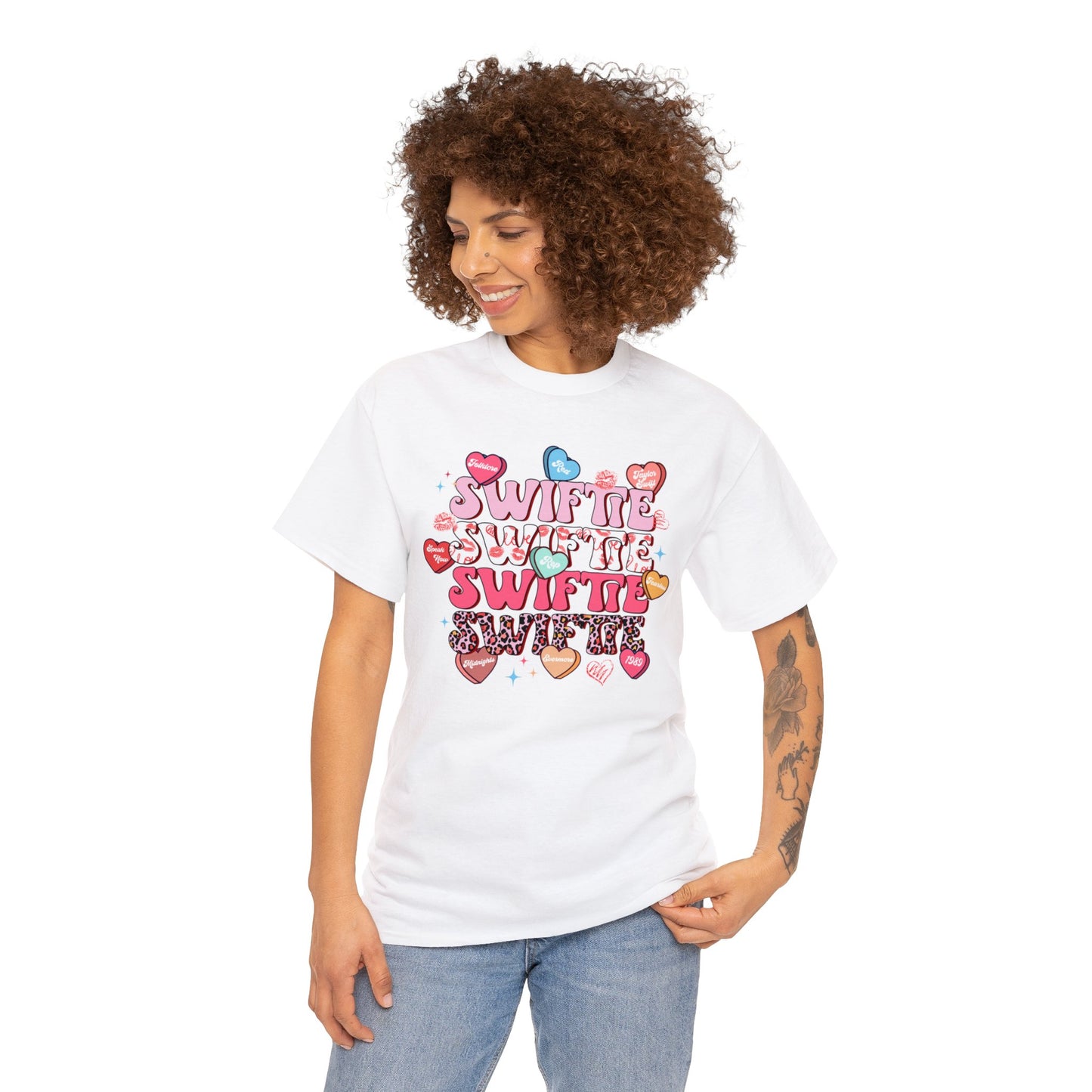 Swiftie Valentine Unisex Heavy Cotton Tee
