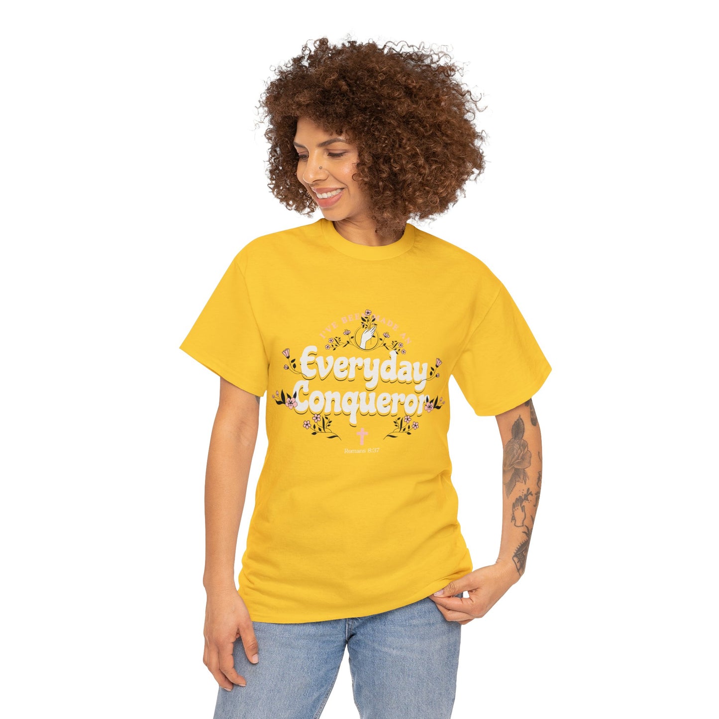 Everyday Conqueror Unisex Heavy Cotton Tee