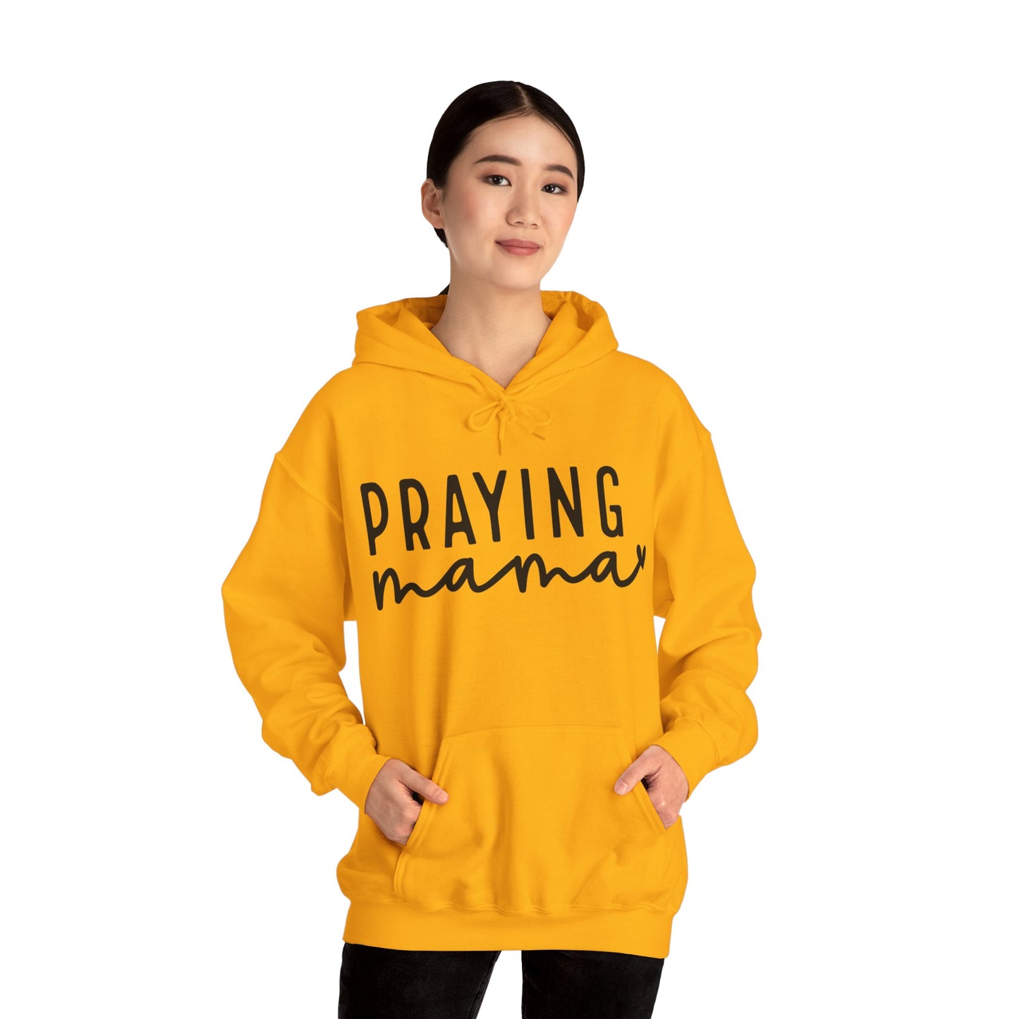 Praying Mama Unisex Heavy Blend™ Hooded Sweatshirt