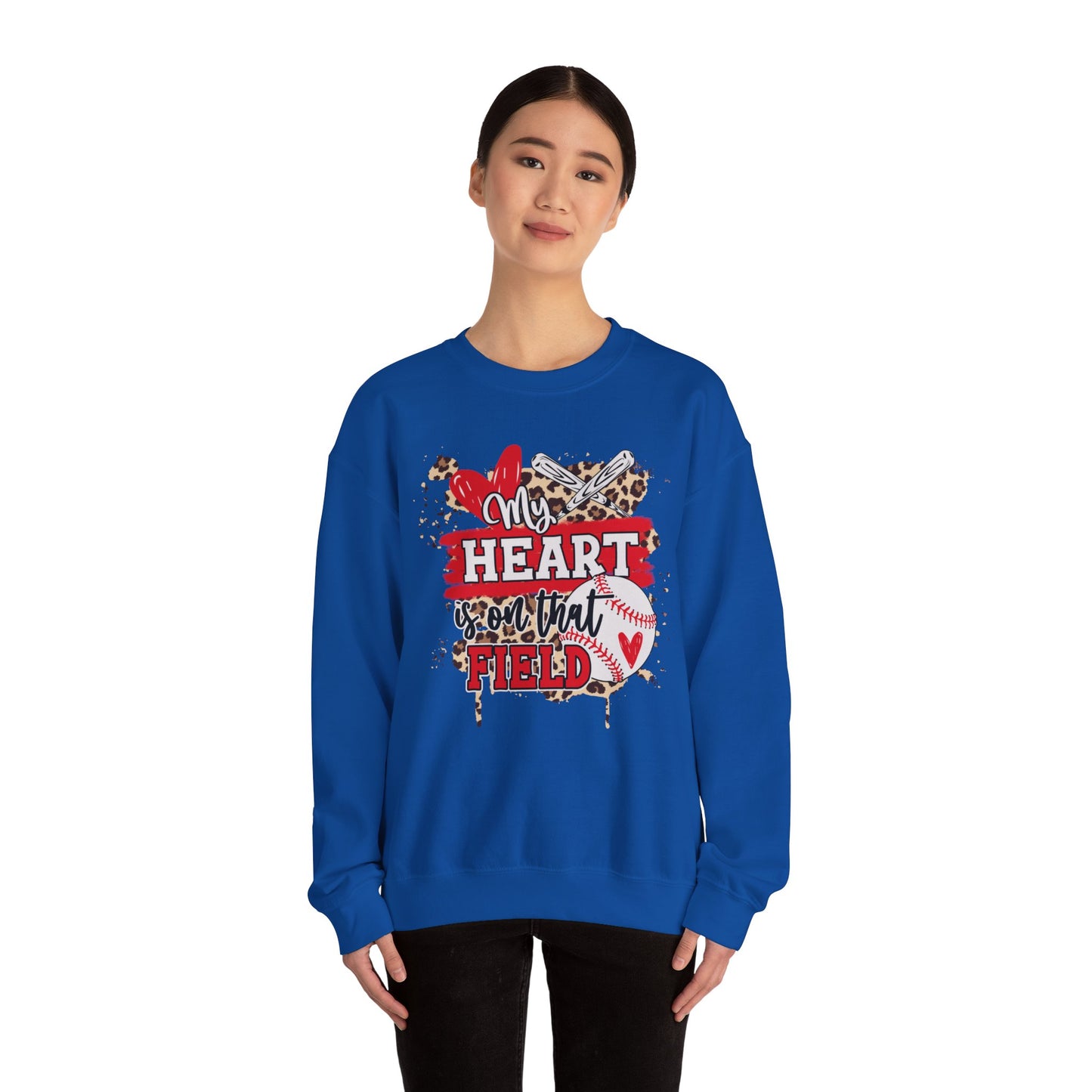 My heart Unisex Heavy Blend™ Crewneck Sweatshirt