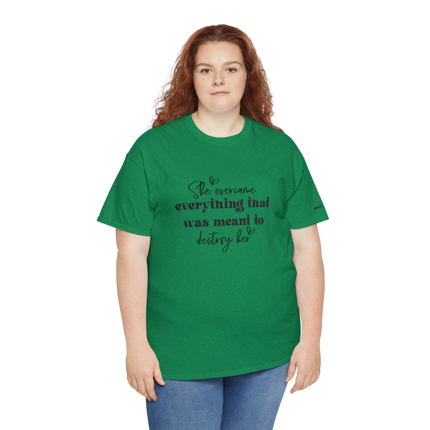PowHERful Unisex Heavy Cotton Tee