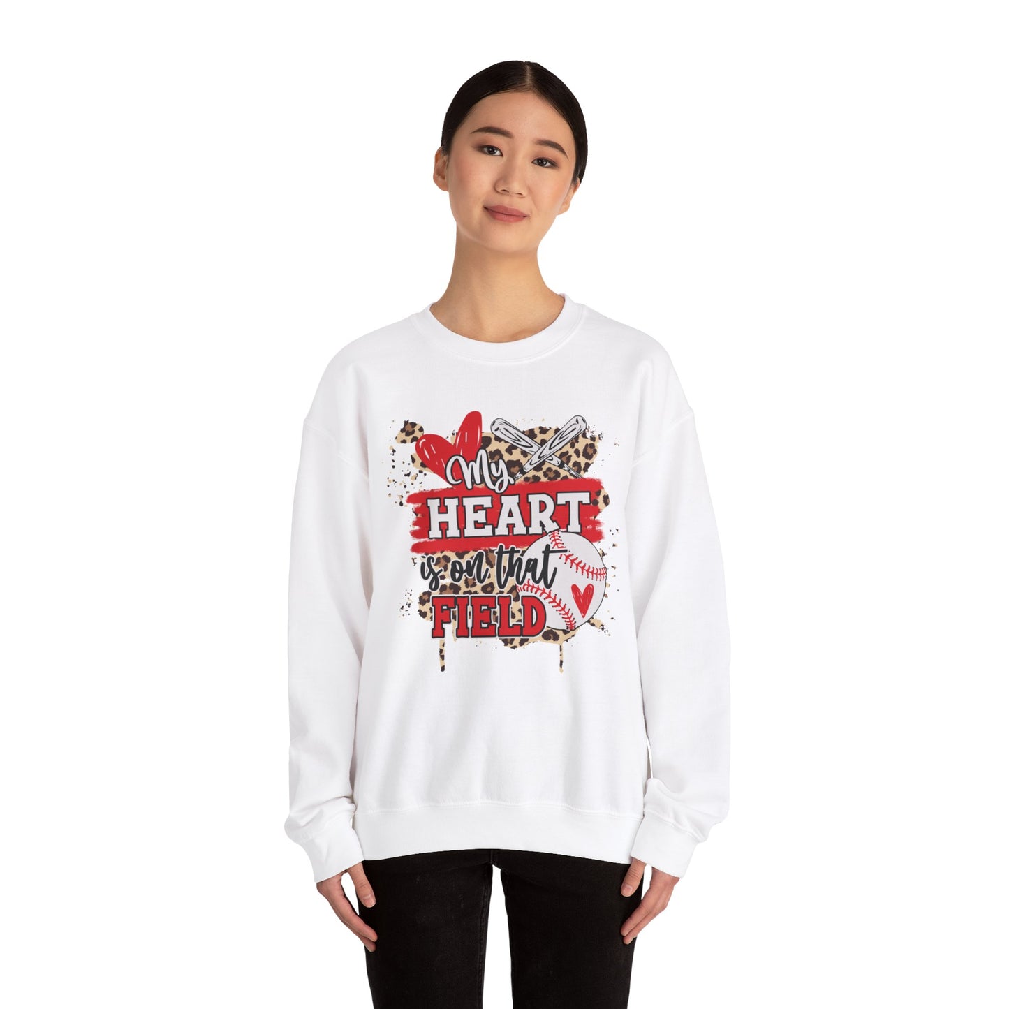 My heart Unisex Heavy Blend™ Crewneck Sweatshirt