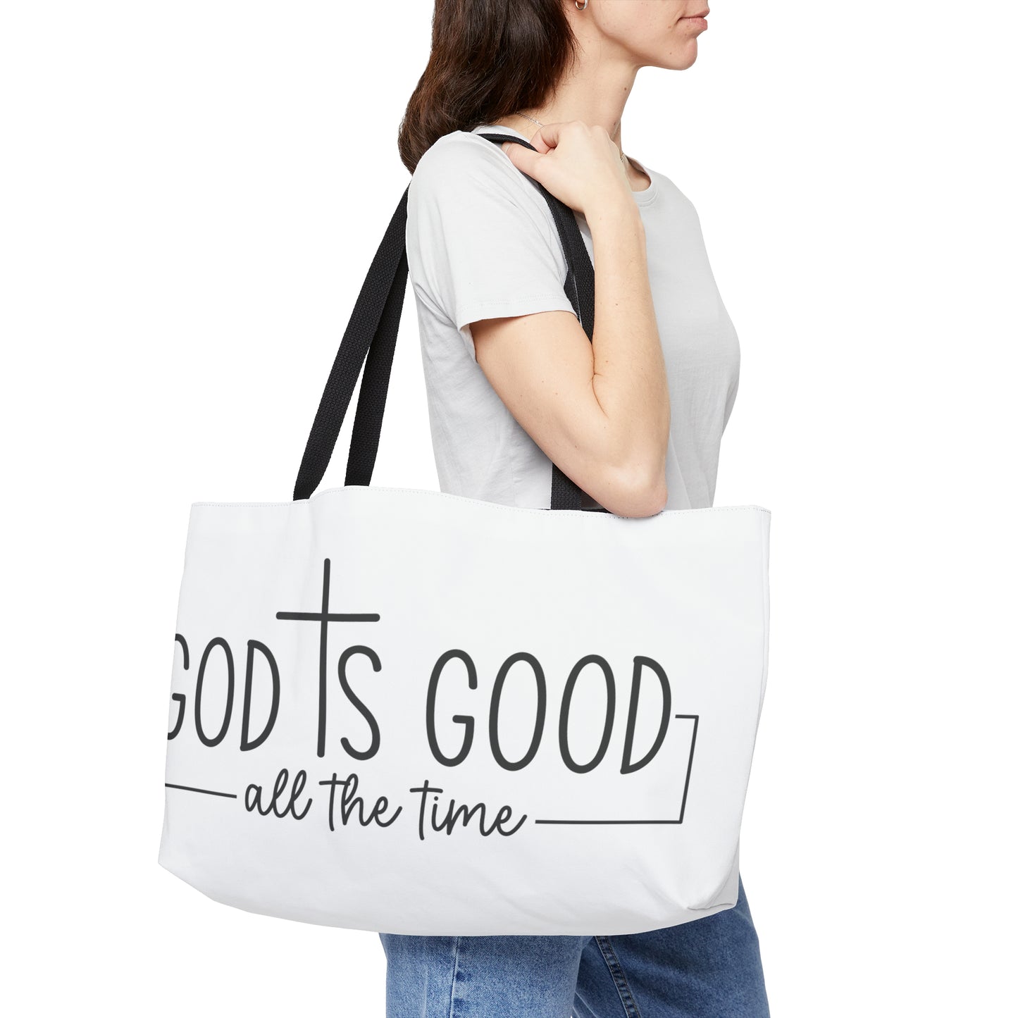 God is Good Weekender Tote Bag