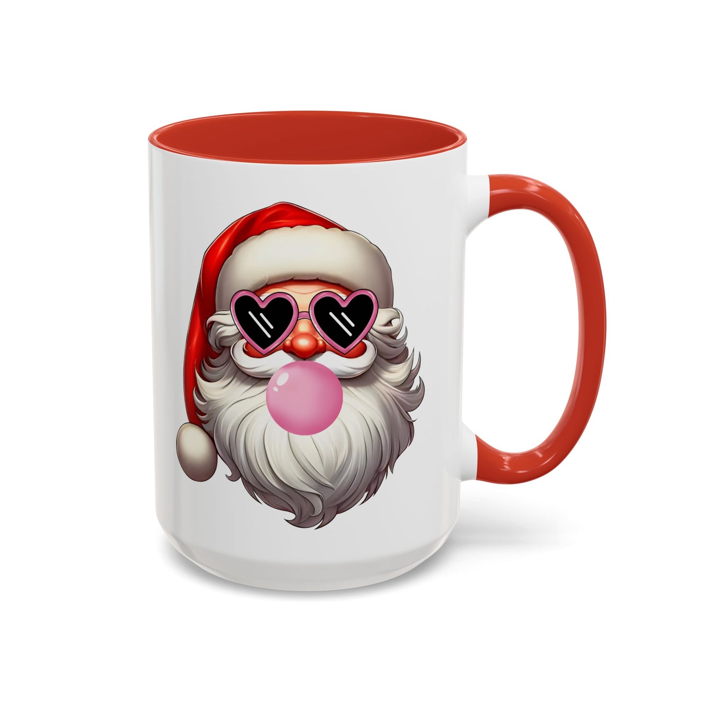 Pop Art Santa Accent Coffee Mug (11, 15oz)