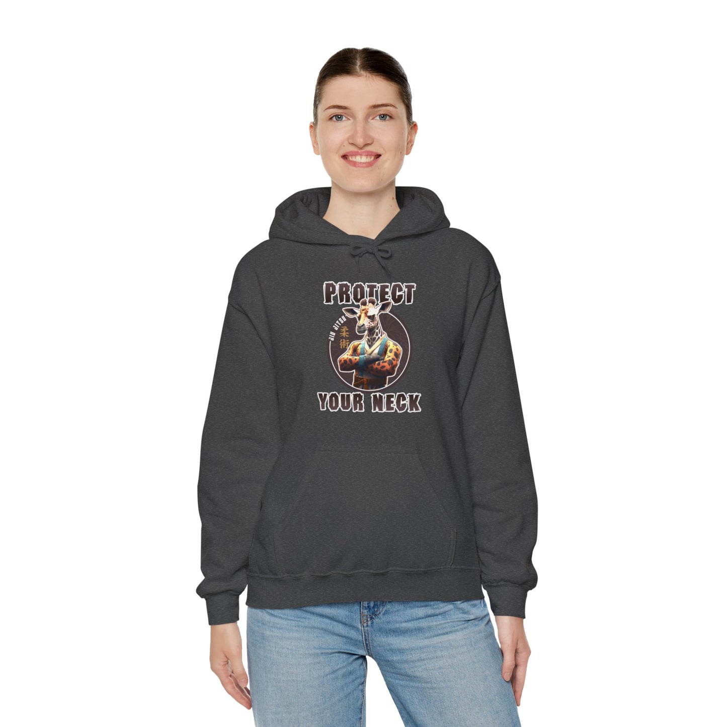 Protect Your Neck Unisex Heavy Blend™ Hooded Sweatshirt