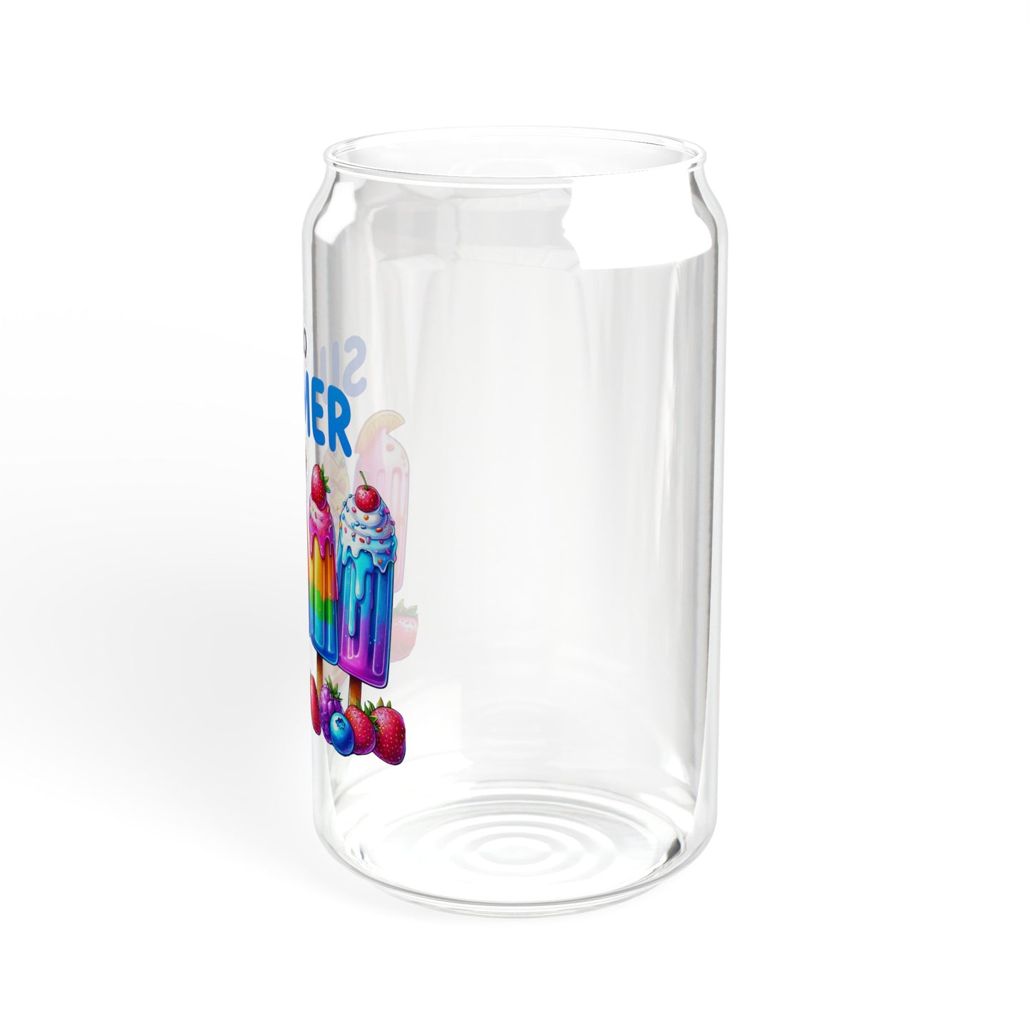 Hello Summer Sipper Glass, 16oz