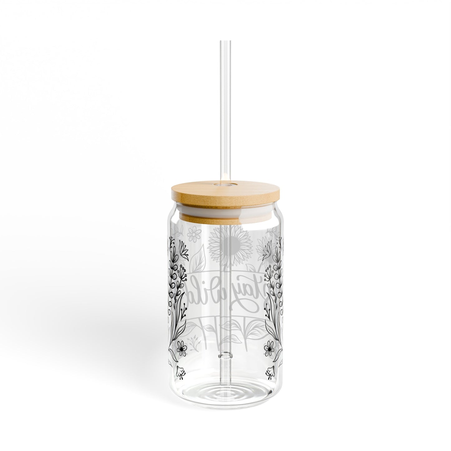 Stay Wild Sipper Glass, 16oz