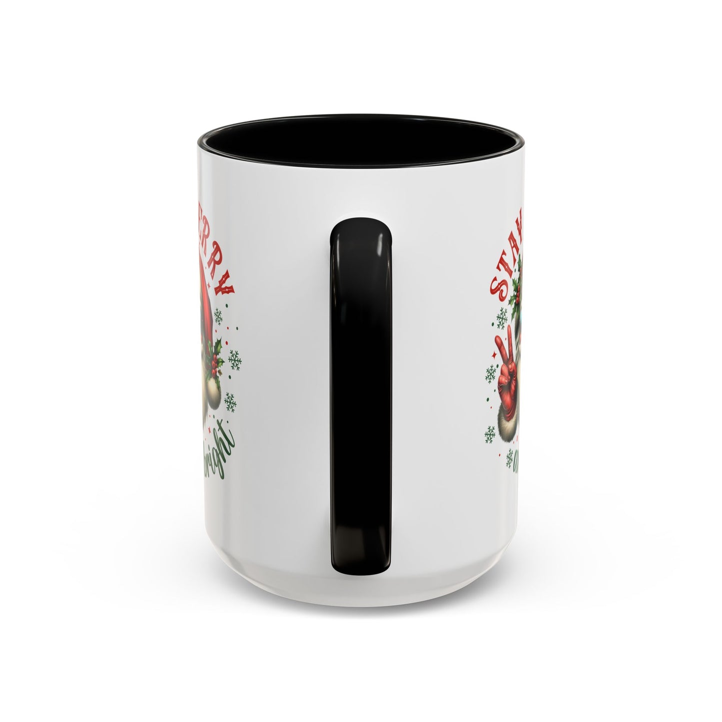 Stay Merry Accent Coffee Mug (11, 15oz)