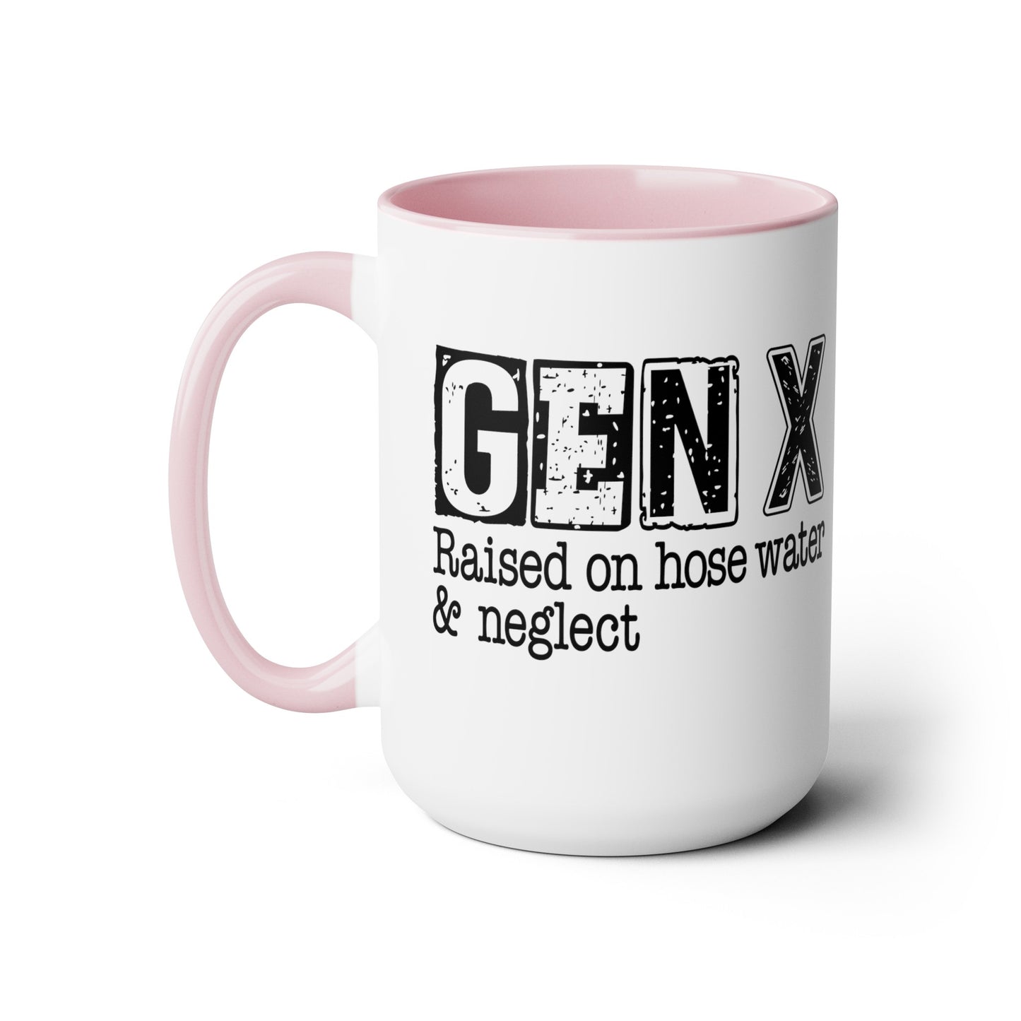 Gen X Two-Tone Coffee Mugs, 15oz
