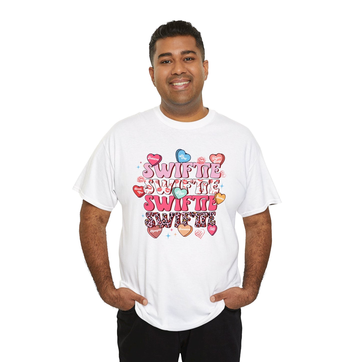 Swiftie Valentine Unisex Heavy Cotton Tee
