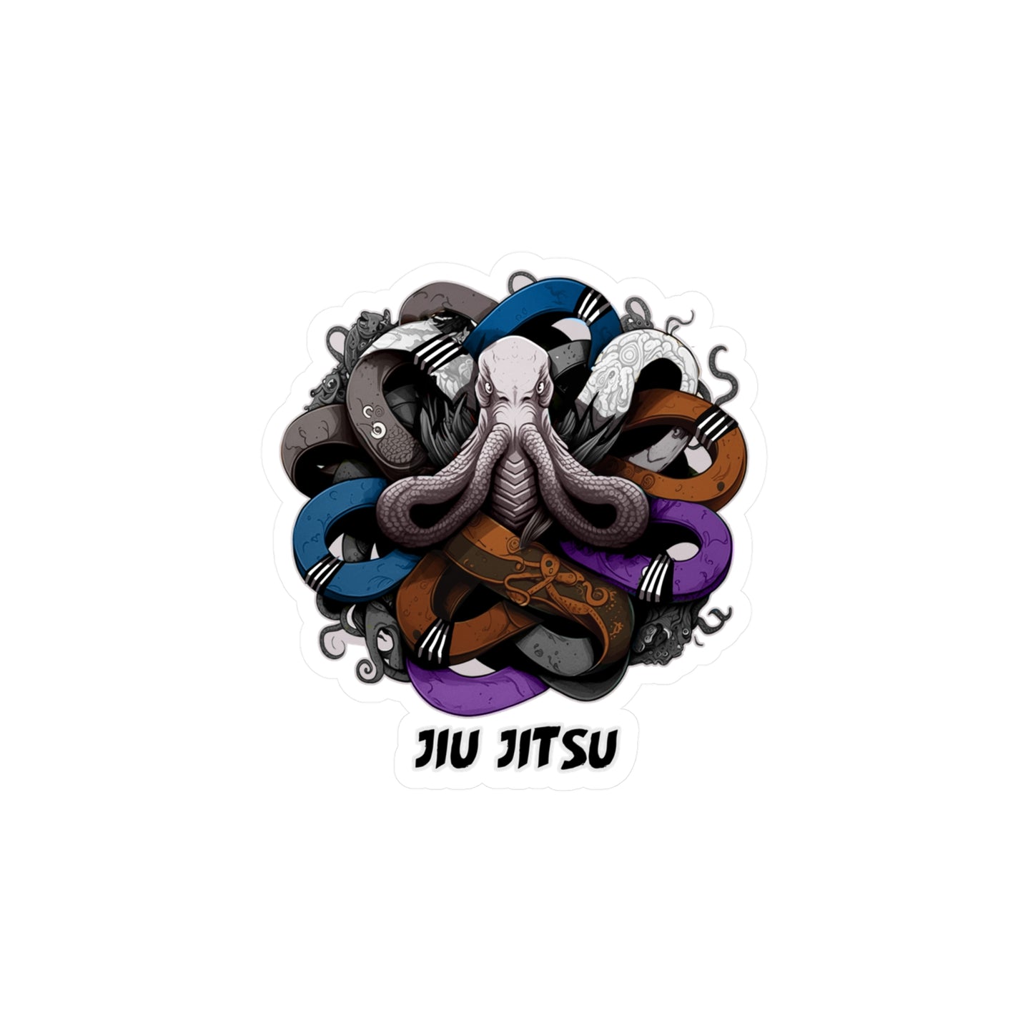 BJJ Kiss-Cut Vinyl Decals