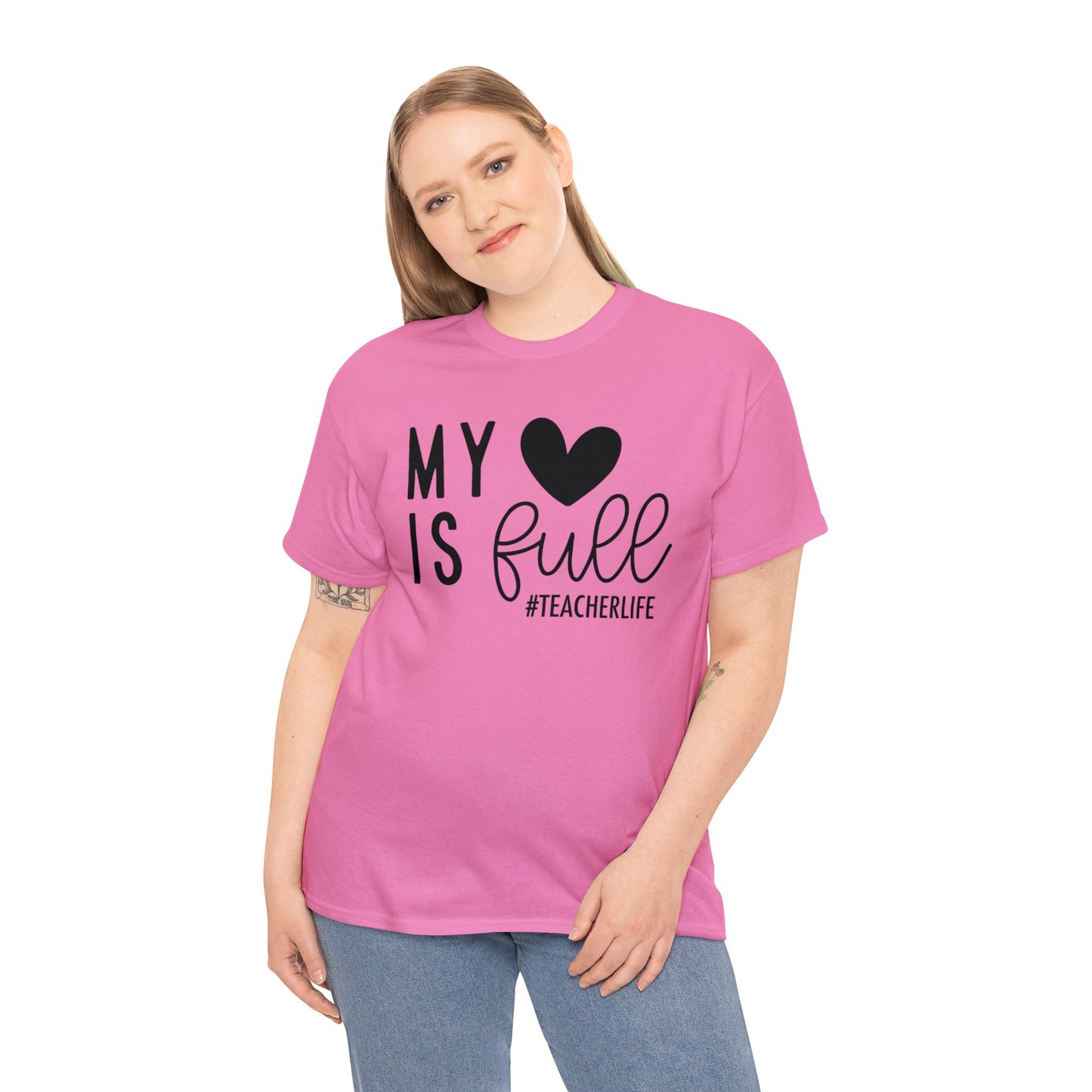 Teacher Life Unisex Heavy Cotton Tee