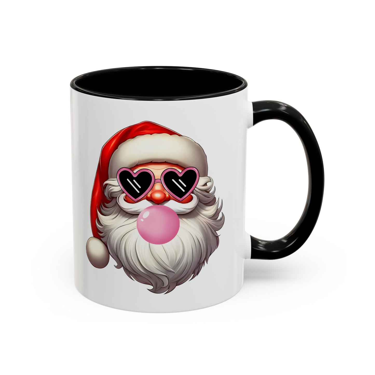 Pop Art Santa Accent Coffee Mug (11, 15oz)