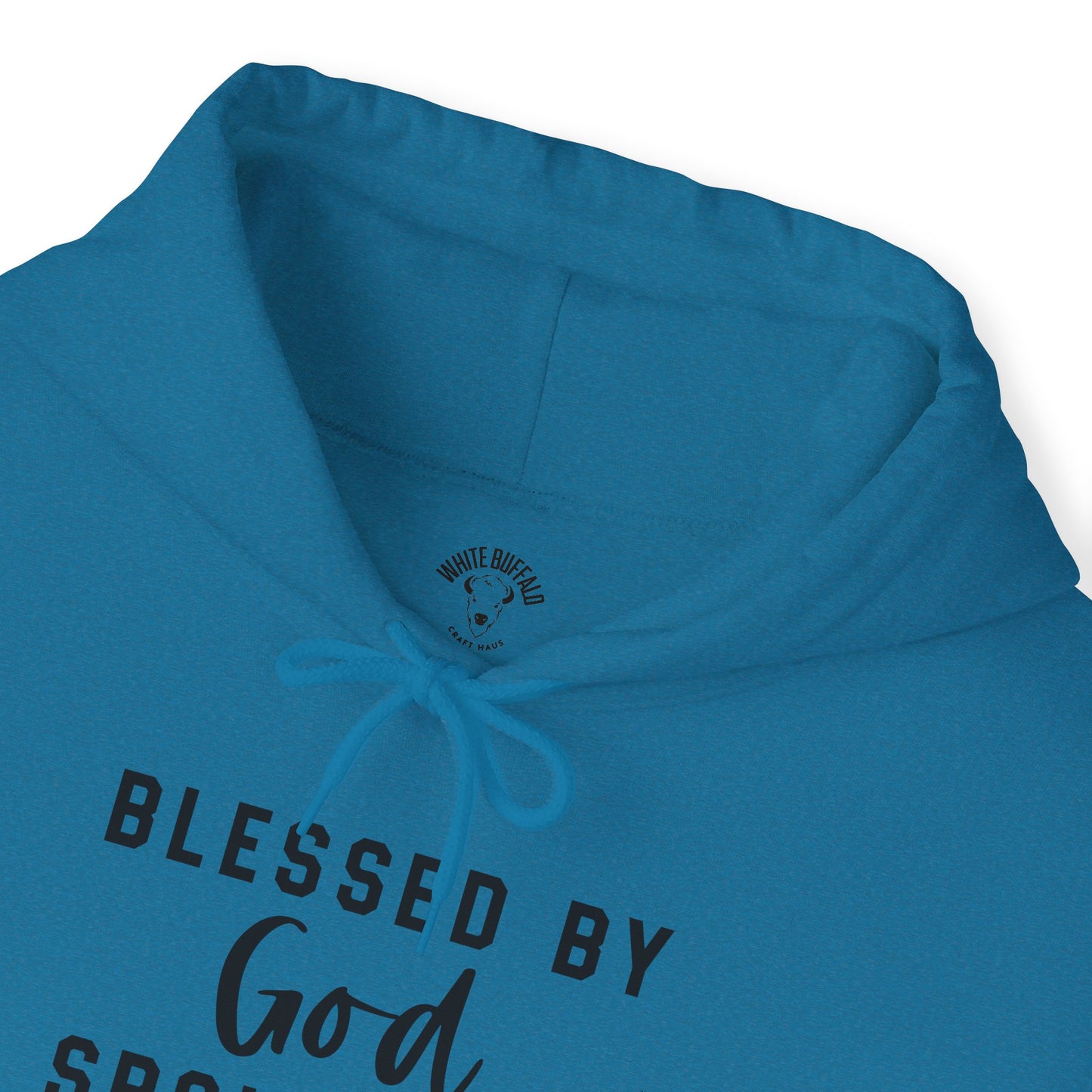 Protected by Both Unisex Heavy Blend™ Hooded Sweatshirt