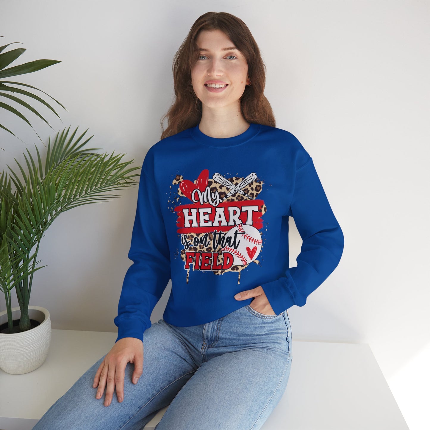 My heart Unisex Heavy Blend™ Crewneck Sweatshirt