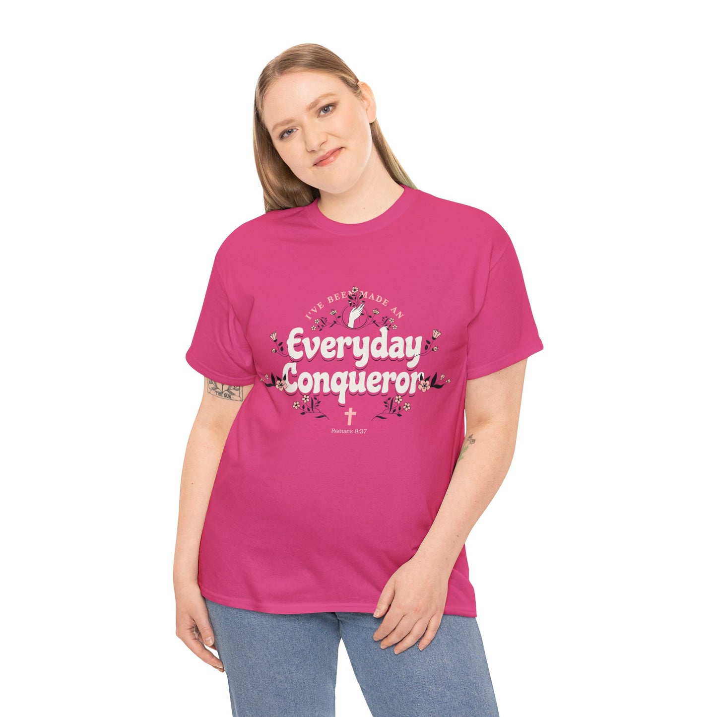 Everyday Conqueror Unisex Heavy Cotton Tee