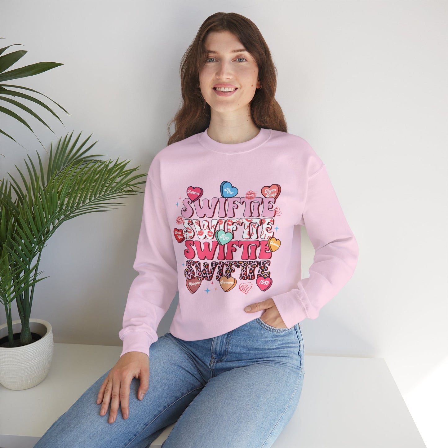 Swiftie Valentine Unisex Heavy Blend™ Crewneck Sweatshirt