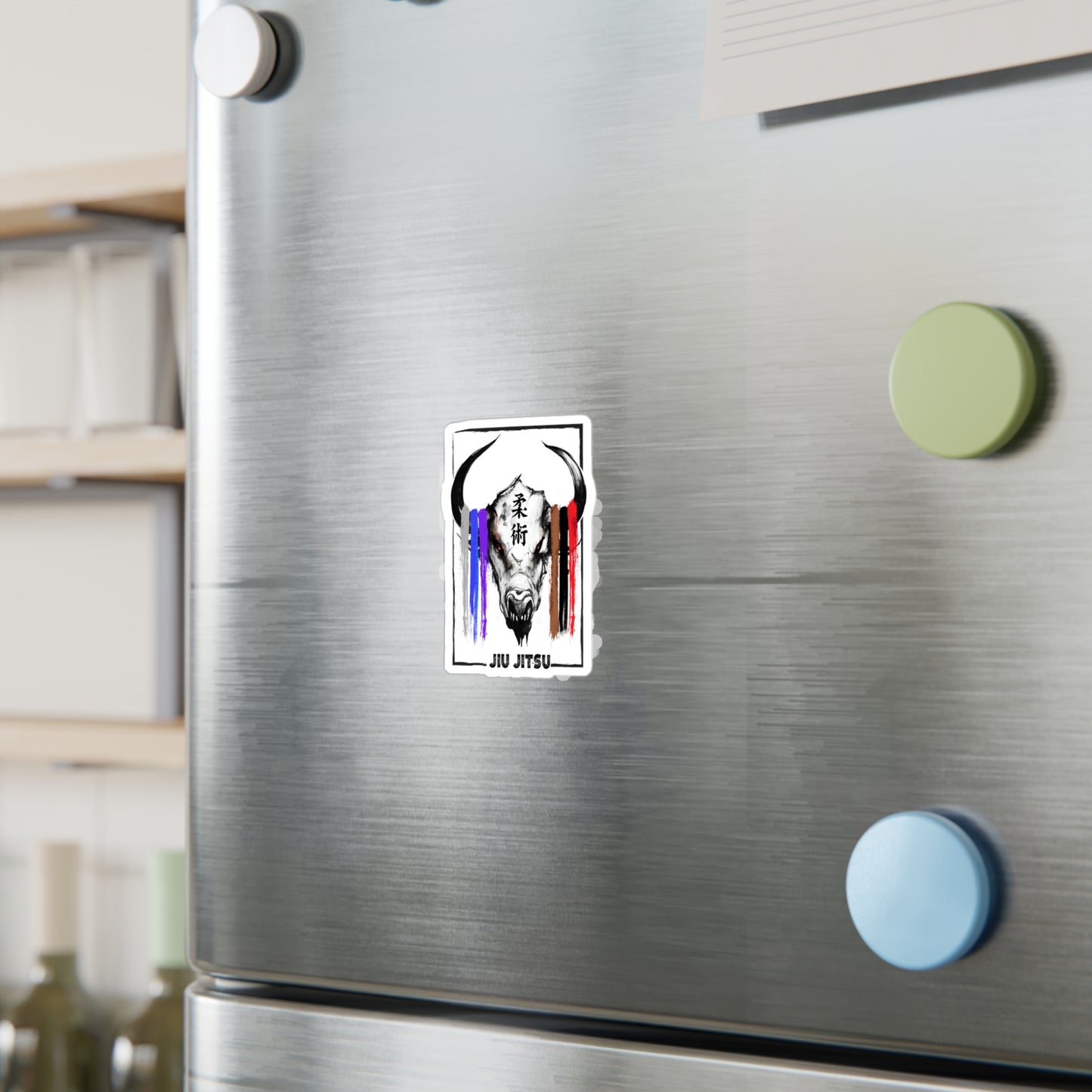 Bull Kiss-Cut Vinyl Decals