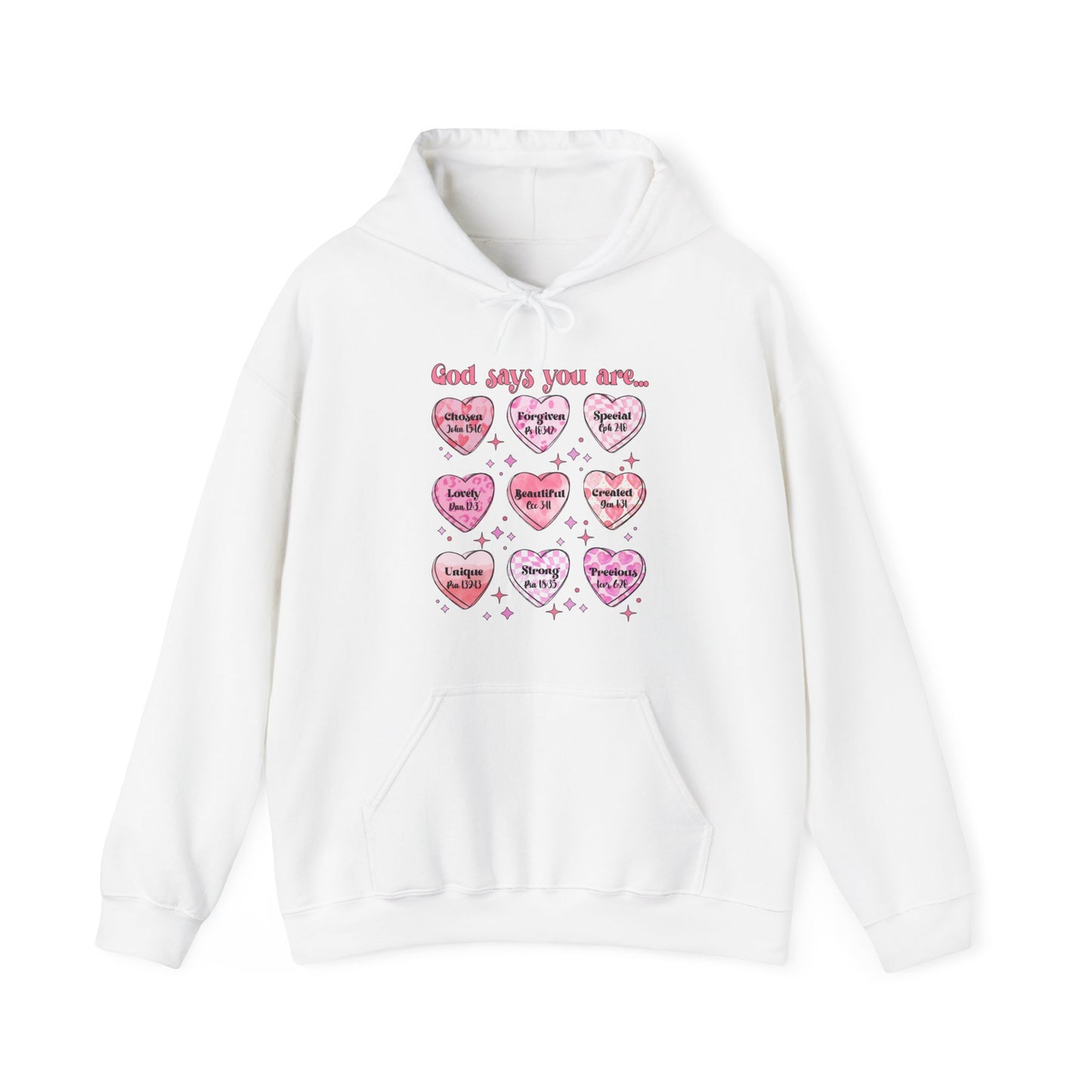 God Says Unisex Heavy Blend™ Hooded Sweatshirt
