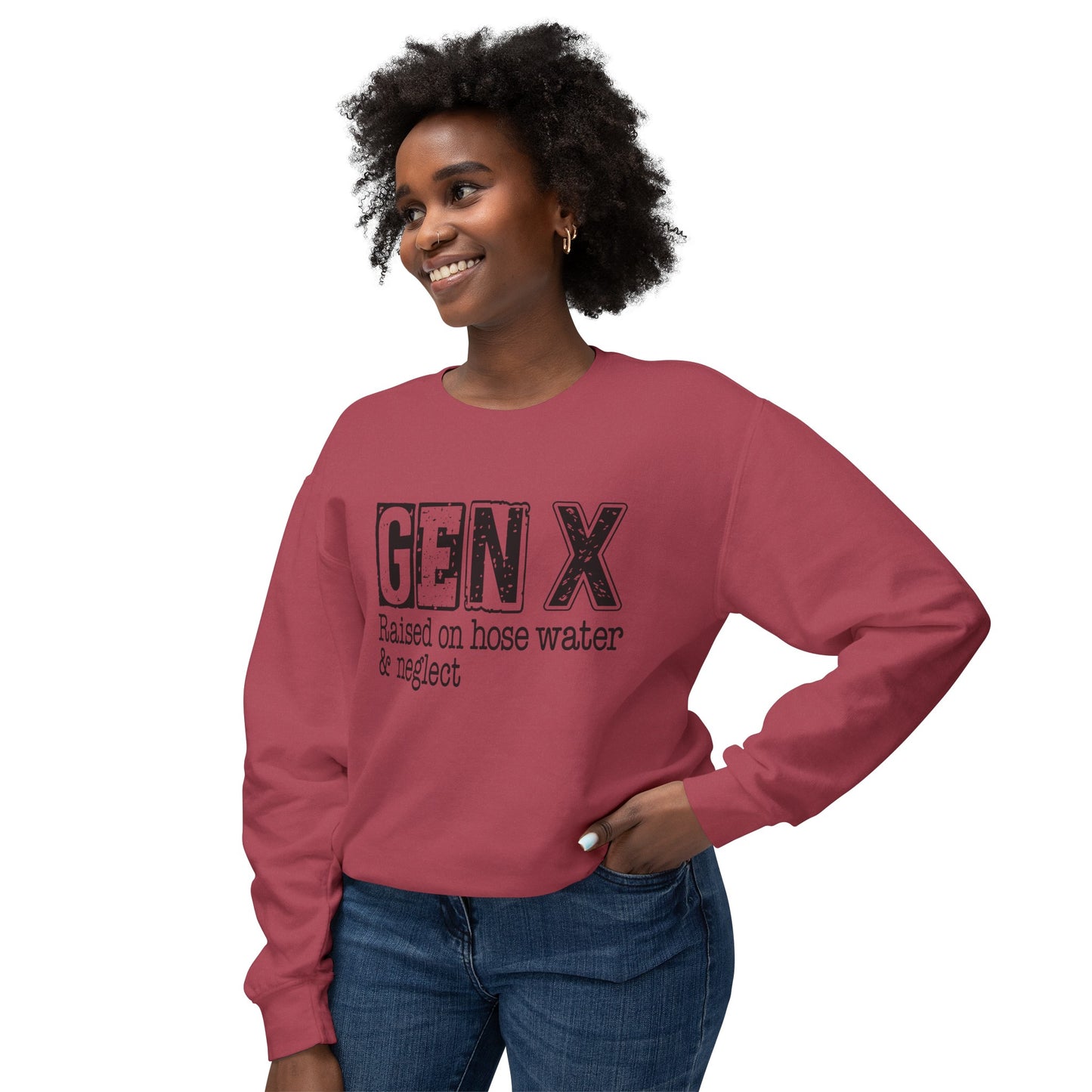 Gen X Unisex Lightweight Crewneck Sweatshirt
