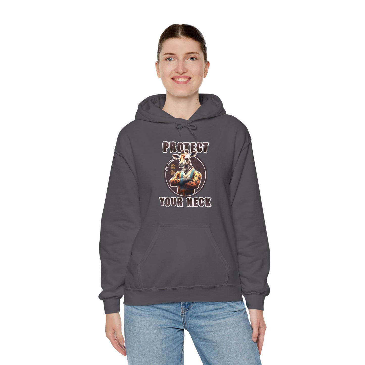 Protect Your Neck Unisex Heavy Blend™ Hooded Sweatshirt
