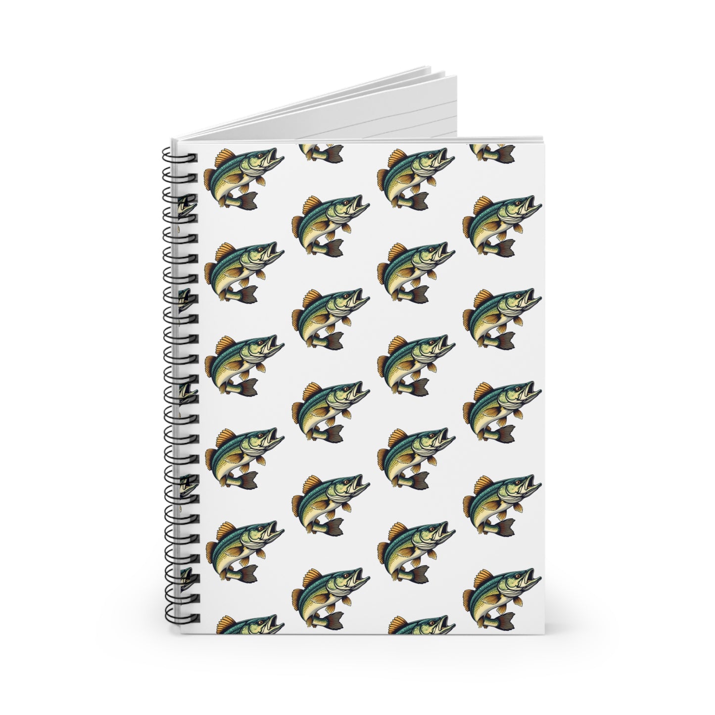 Walleye Spiral Notebook - Ruled Line