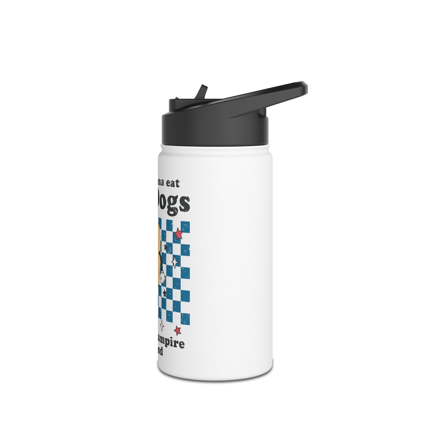 Blind Ump Stainless Steel Water Bottle, Standard Lid