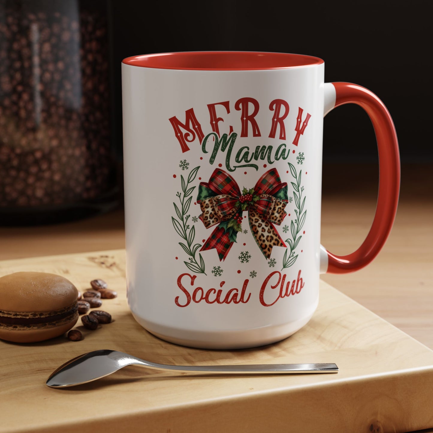 Merry Mama Accent Coffee Mug (11, 15oz)