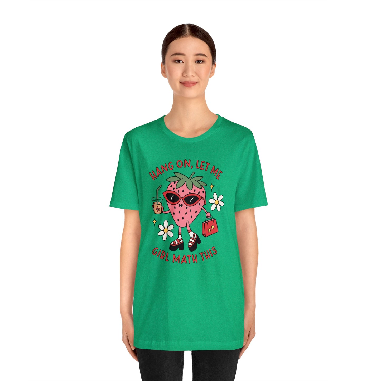 Girl Math Unisex Jersey Short Sleeve Tee