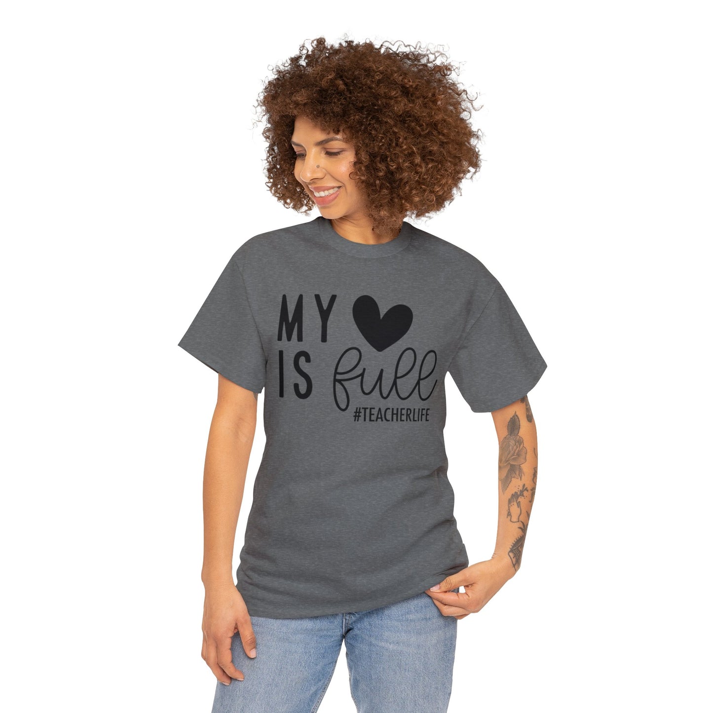 Teacher Life Unisex Heavy Cotton Tee