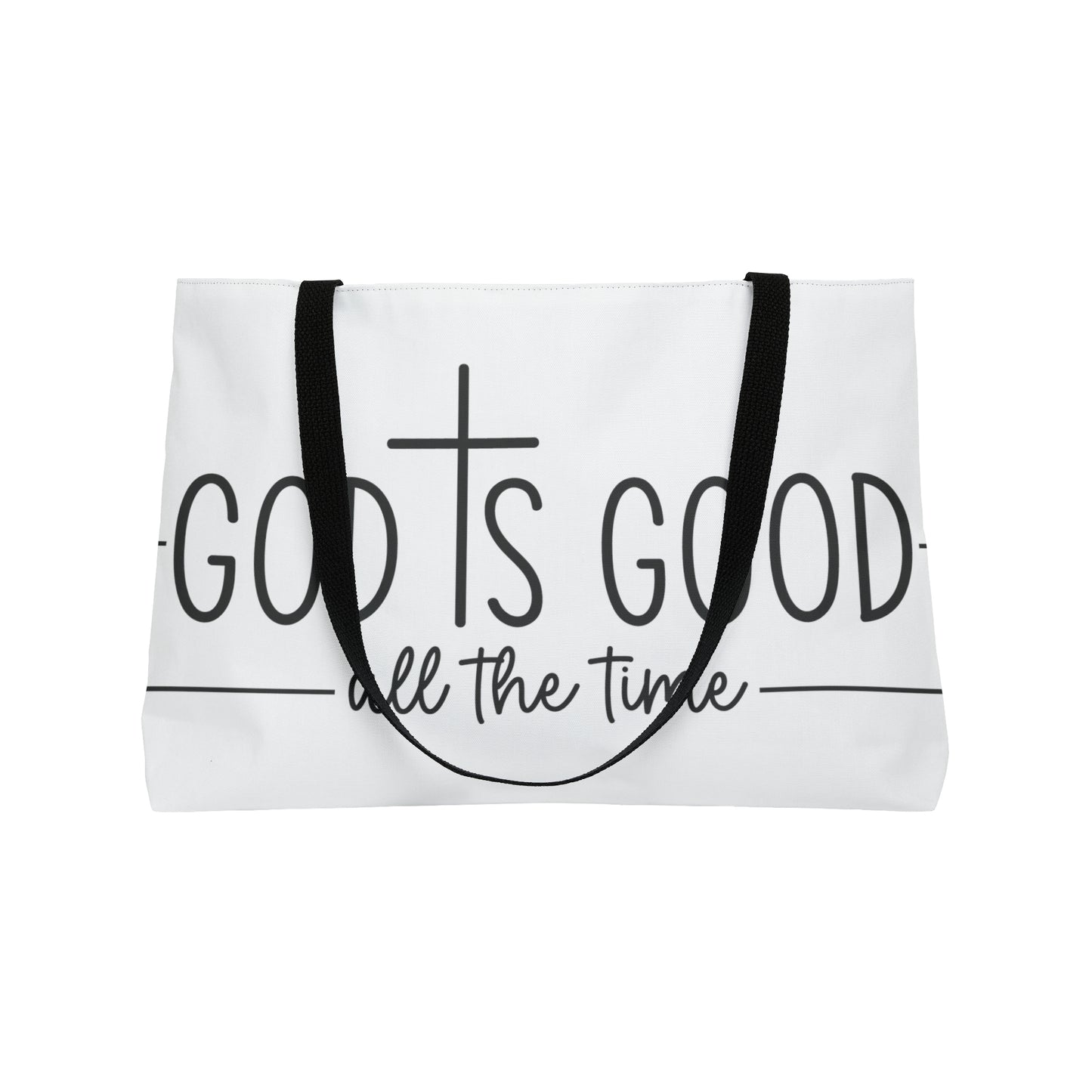God is Good Weekender Tote Bag
