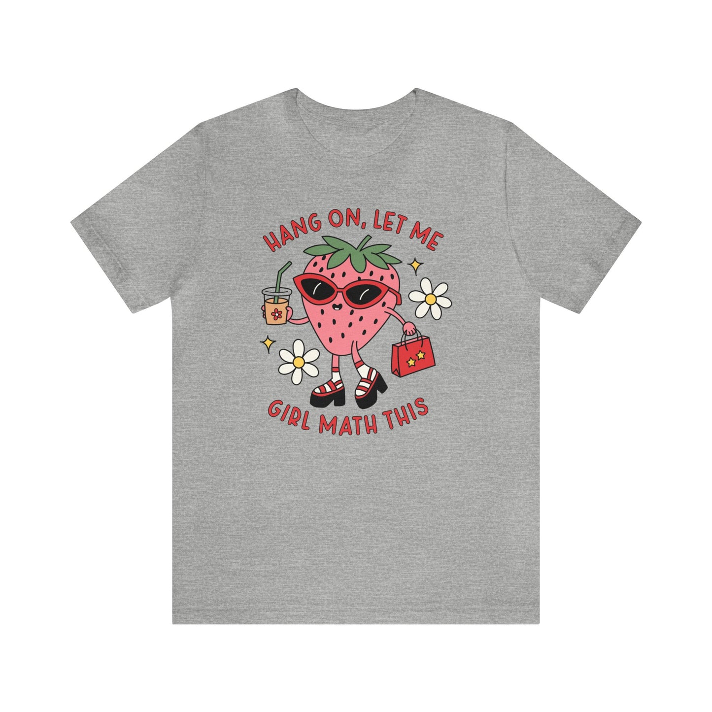Girl Math Unisex Jersey Short Sleeve Tee
