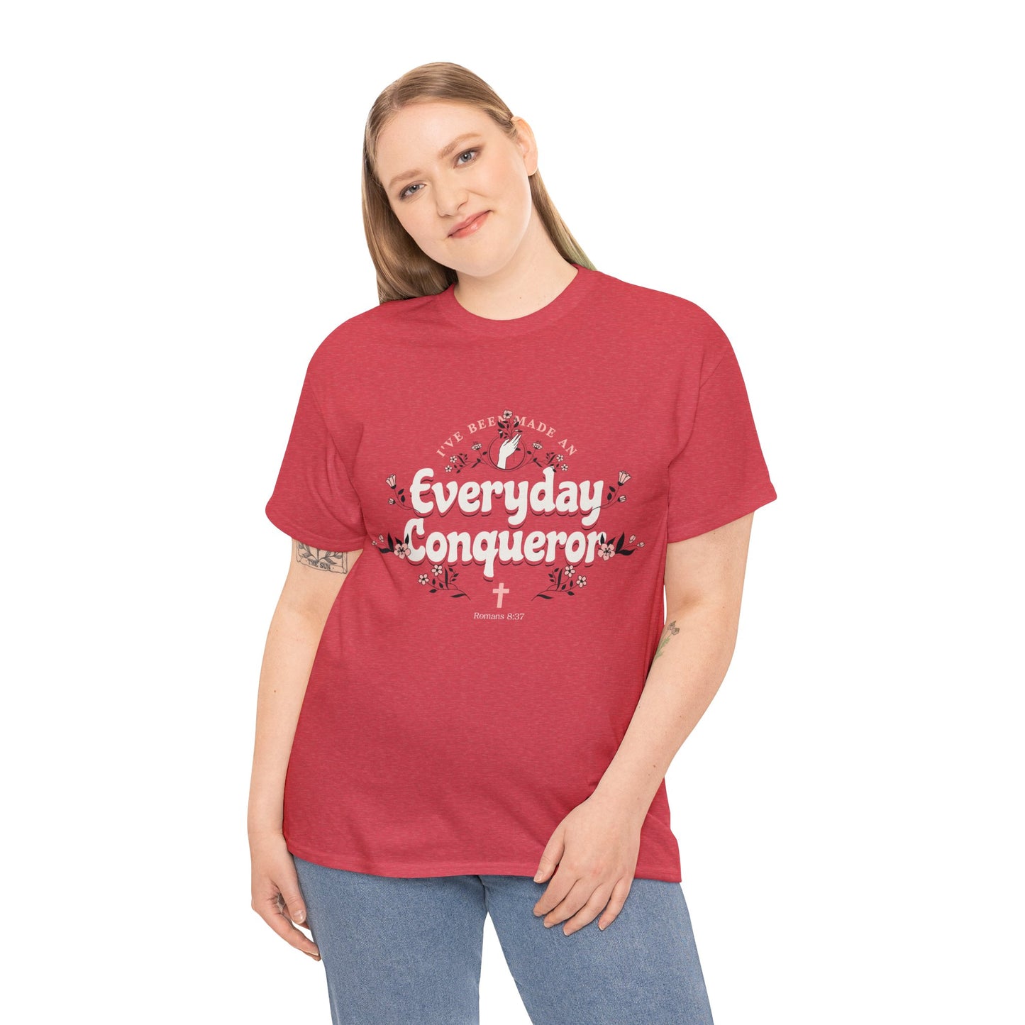 Everyday Conqueror Unisex Heavy Cotton Tee