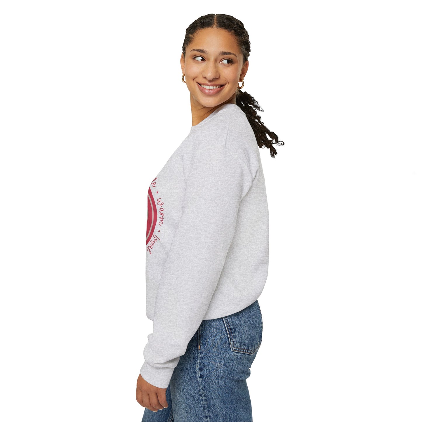 Teacher Heart Unisex Heavy Blend™ Crewneck Sweatshirt