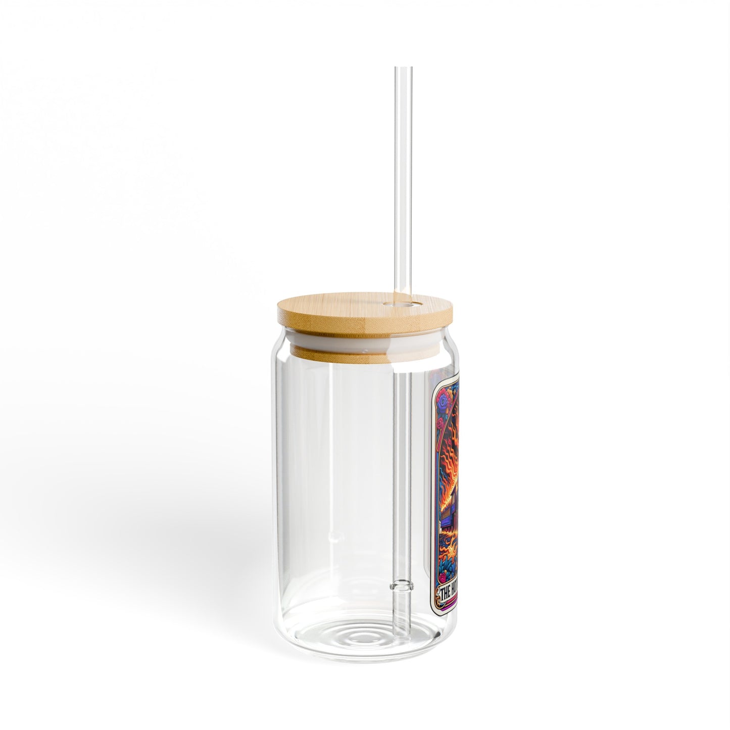 Hot Mess Express Sipper Glass, 16oz
