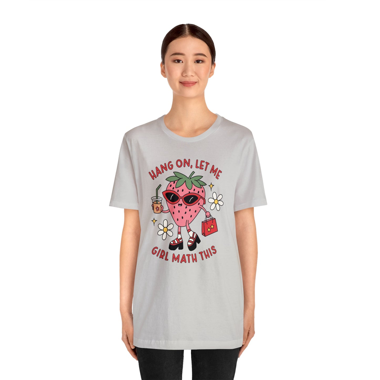 Girl Math Unisex Jersey Short Sleeve Tee