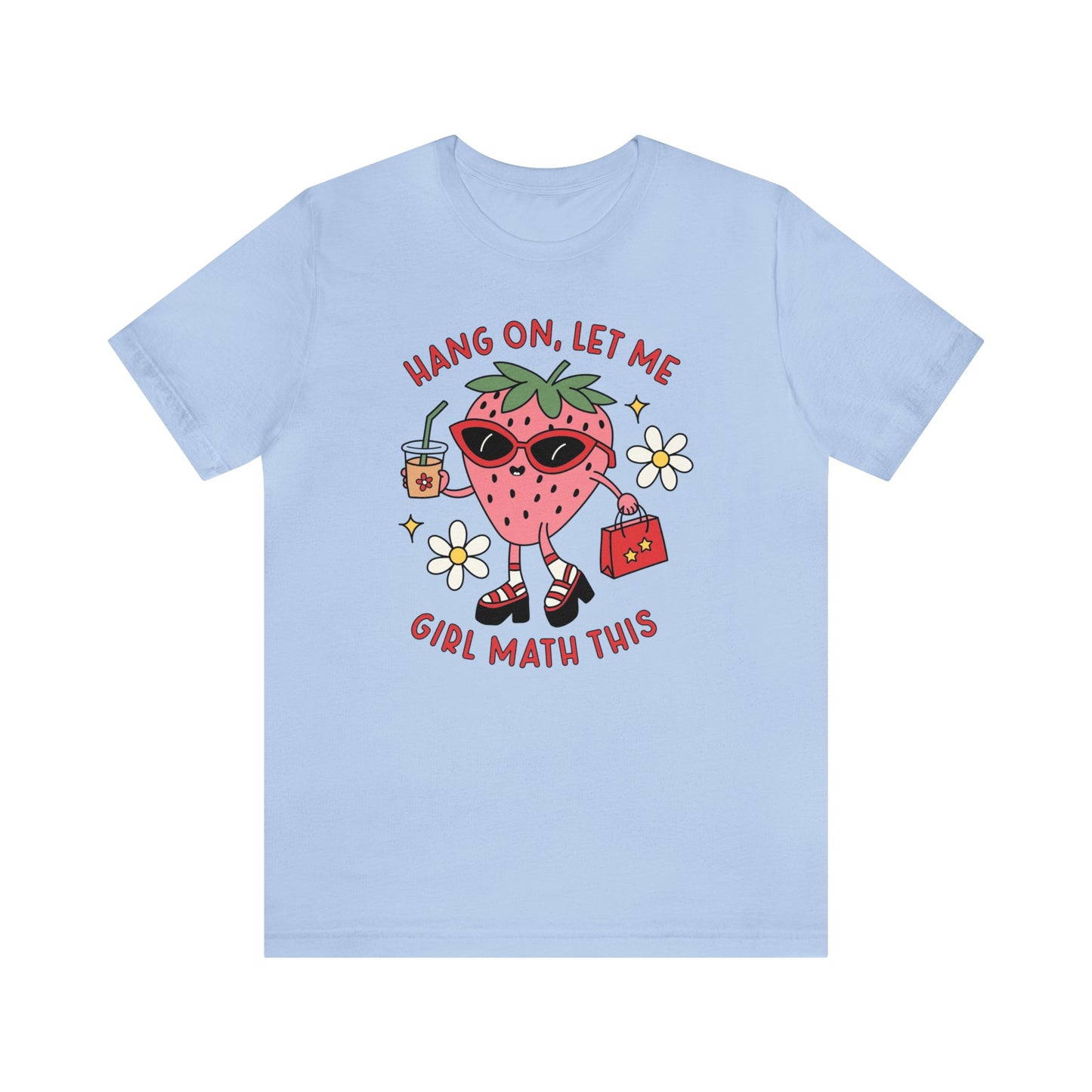 Girl Math Unisex Jersey Short Sleeve Tee