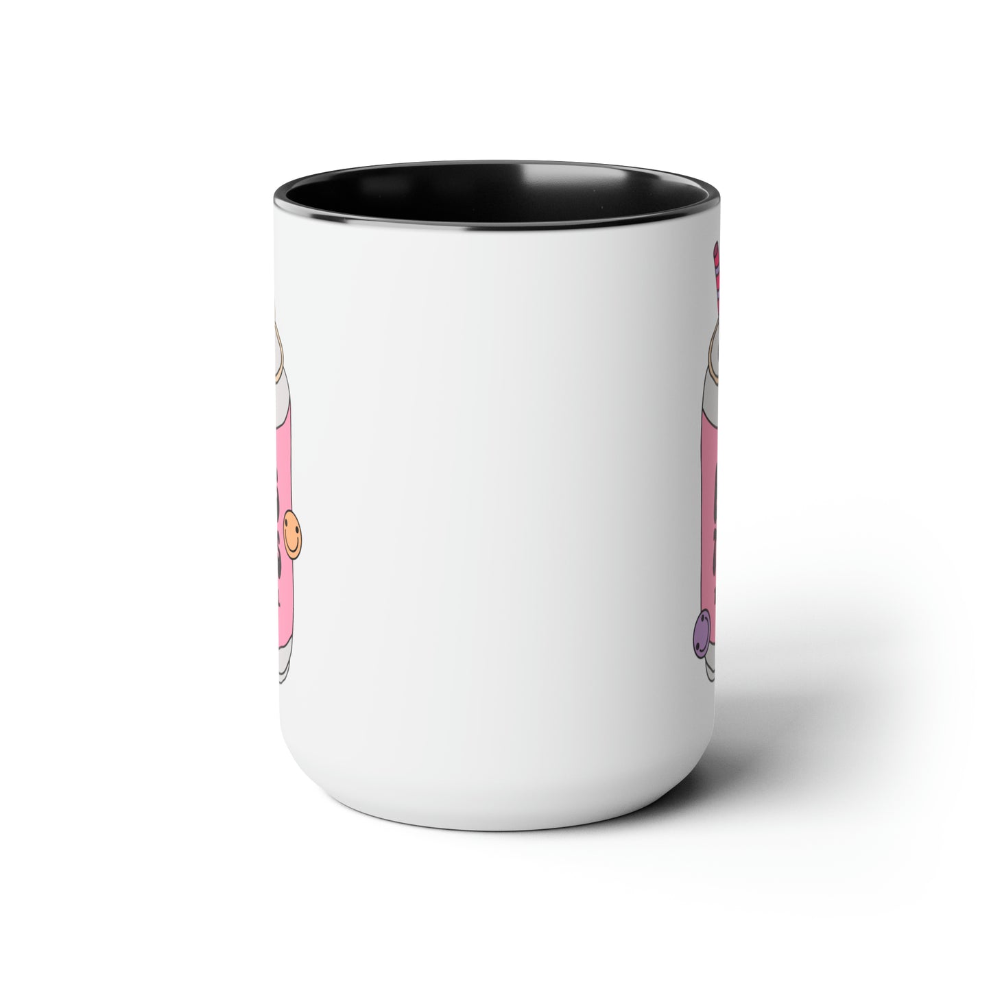 Boys Tears Two-Tone Coffee Mugs, 15oz