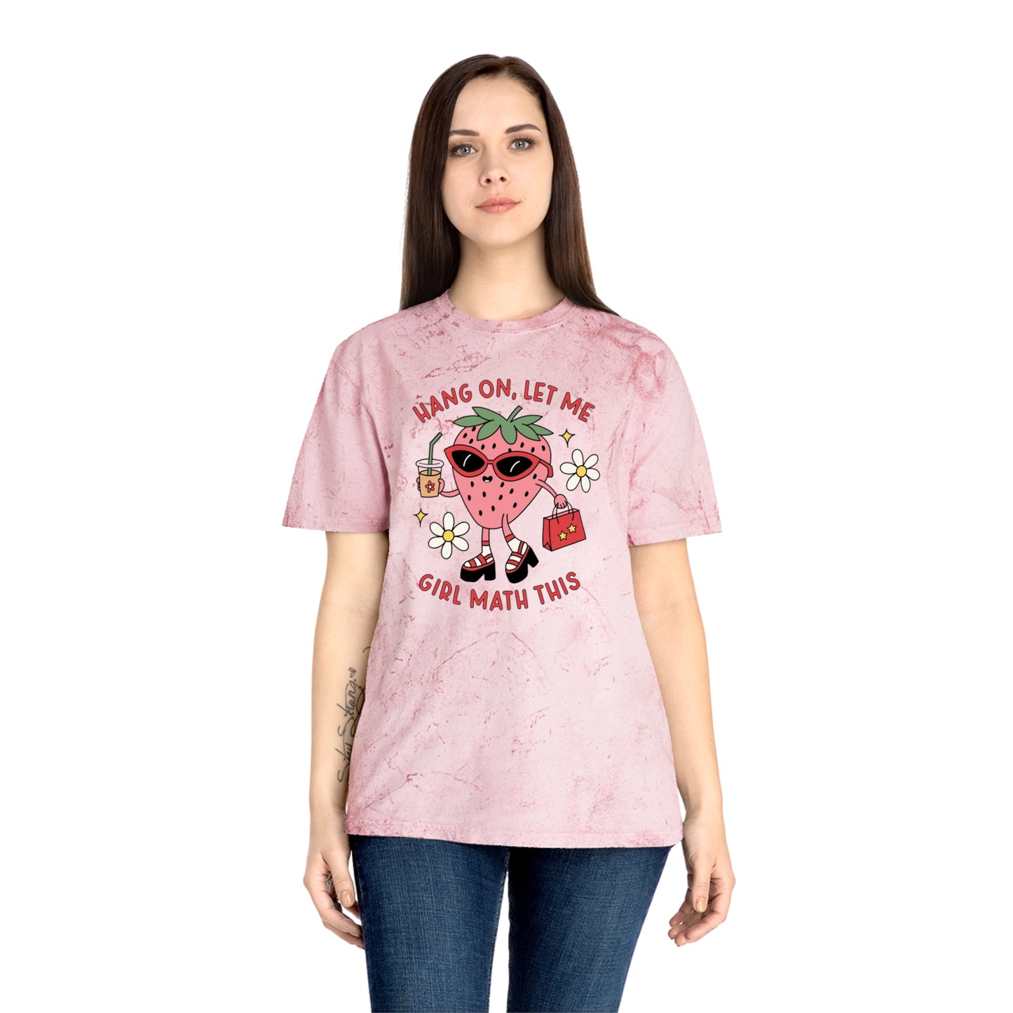 Girl Math Unisex Color Blast T-Shirt