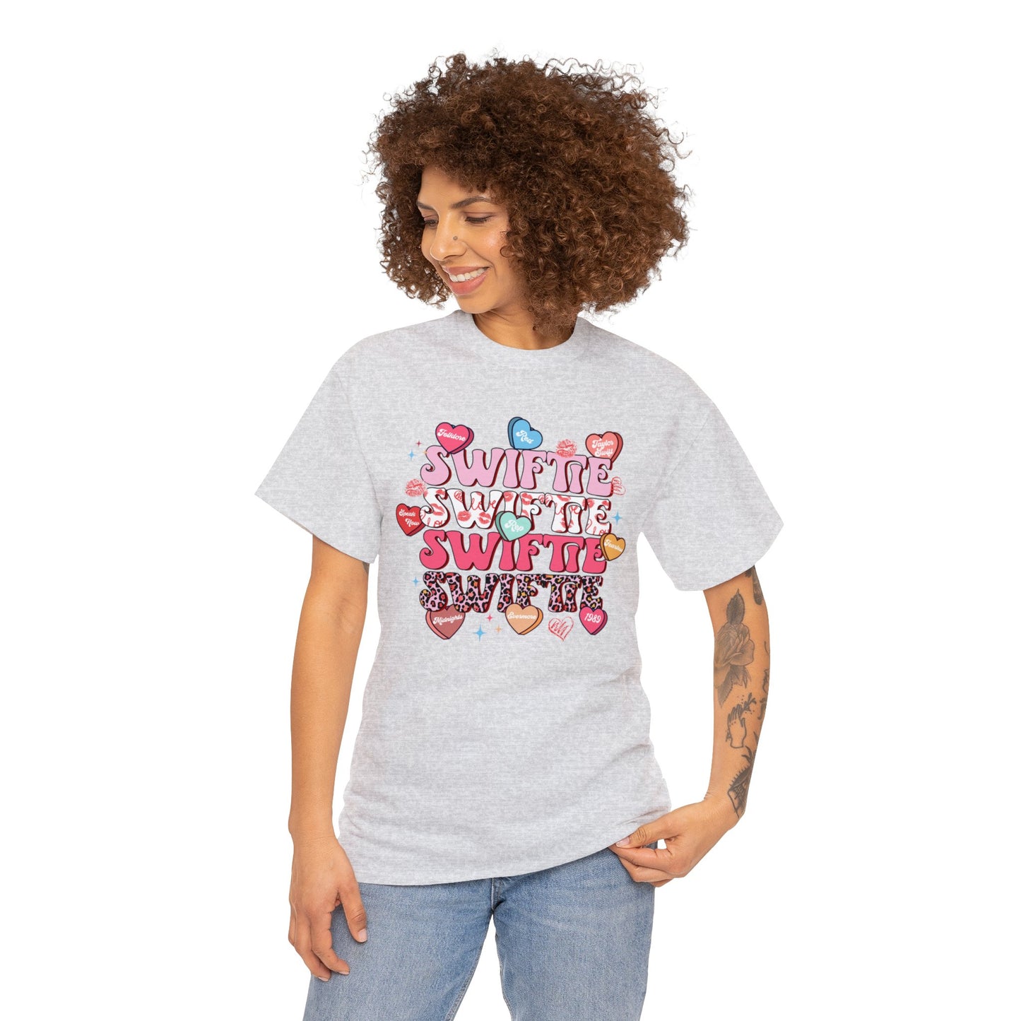 Swiftie Valentine Unisex Heavy Cotton Tee